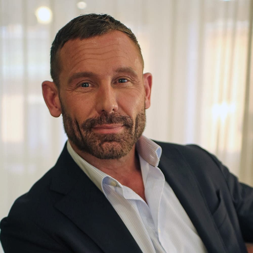 Portrait image of Per Berglund, board member of Nordiska.